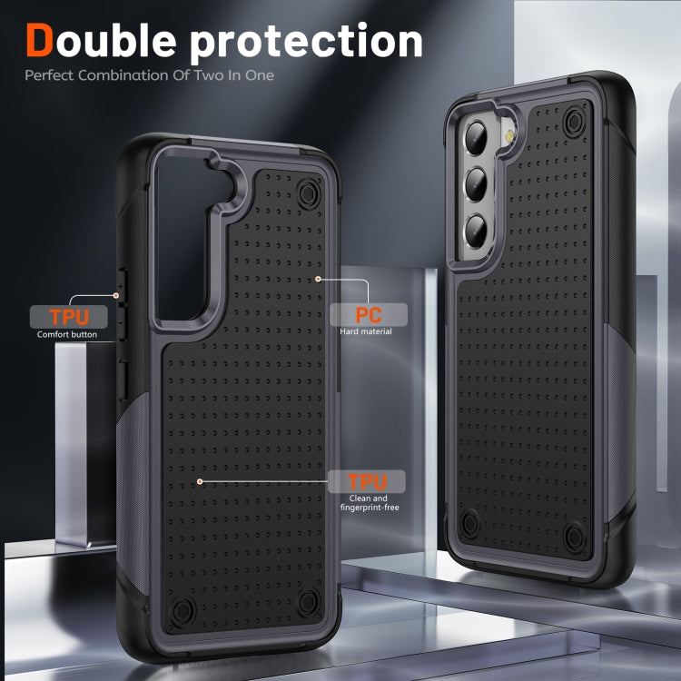 For Samsung Galaxy S22+ 5G PC + TPU Shockproof Protective Phone Case