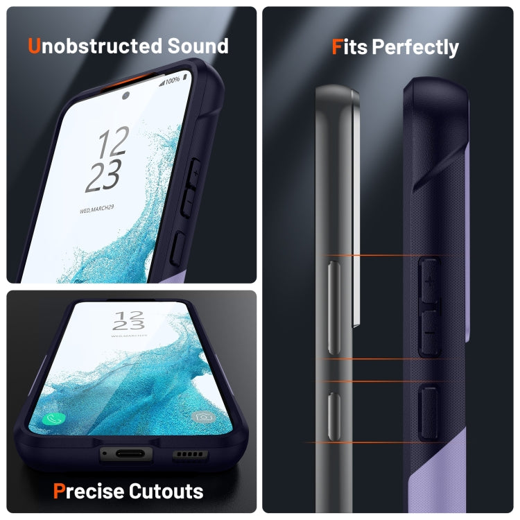 For Samsung Galaxy S22+ 5G PC + TPU Shockproof Protective Phone Case