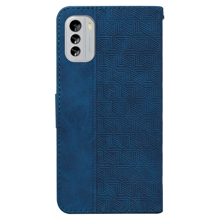 For Nokia G60 Geometric Embossed Flip Leather Phone Case