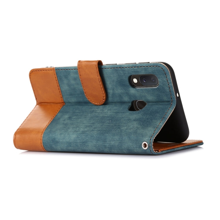 For Samsung Galaxy A20e Splicing Leather Phone Case