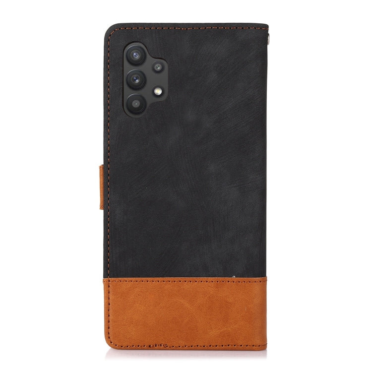 For Samsung Galaxy A32 4G Splicing Leather Phone Case