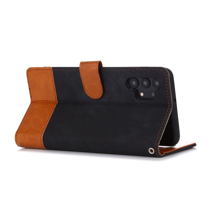 For Samsung Galaxy A32 5G Splicing Leather Phone Case