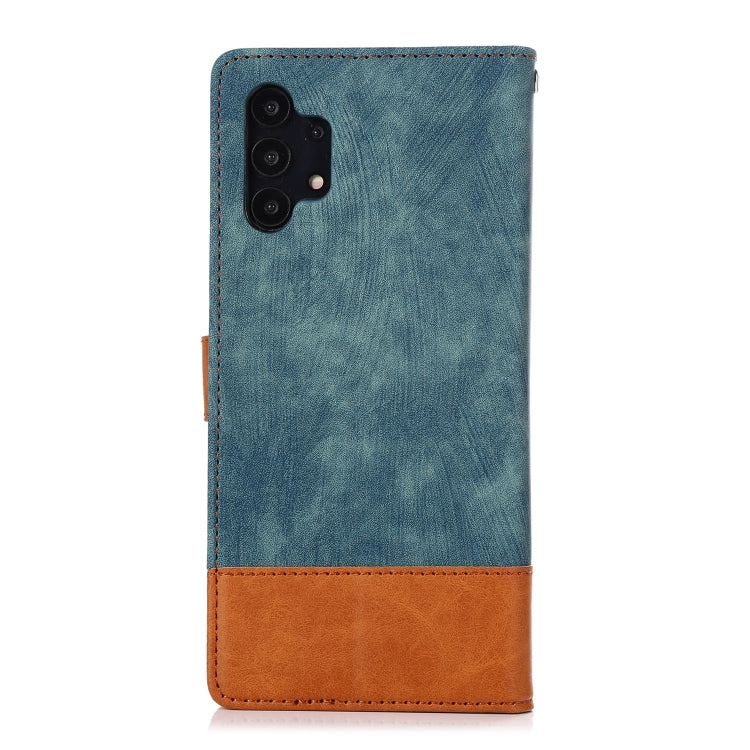 For Samsung Galaxy A32 5G Splicing Leather Phone Case