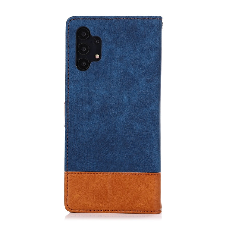 For Samsung Galaxy A32 5G Splicing Leather Phone Case