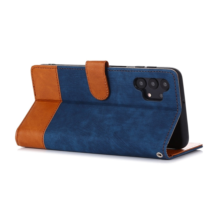 For Samsung Galaxy A32 5G Splicing Leather Phone Case