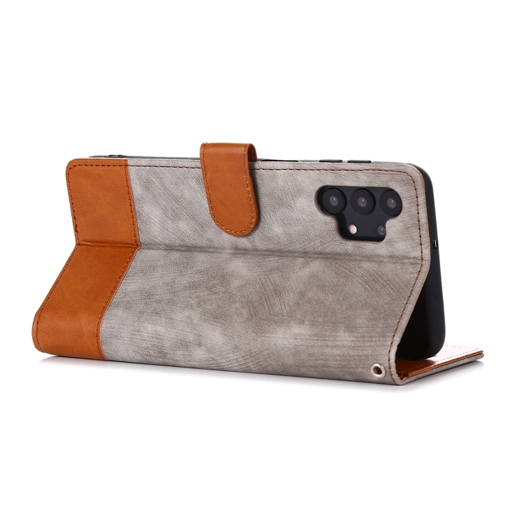 For Samsung Galaxy A32 5G Splicing Leather Phone Case
