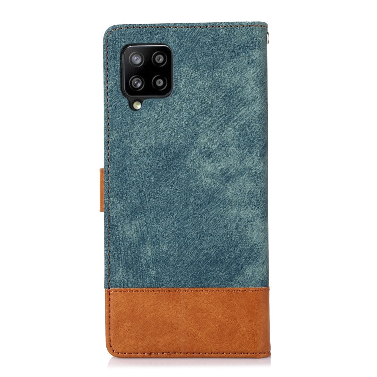 For Samsung Galaxy A42 5G Splicing Leather Phone Case