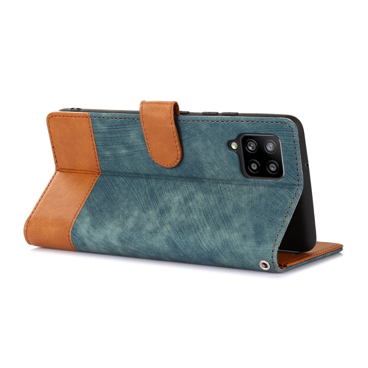 For Samsung Galaxy A42 5G Splicing Leather Phone Case