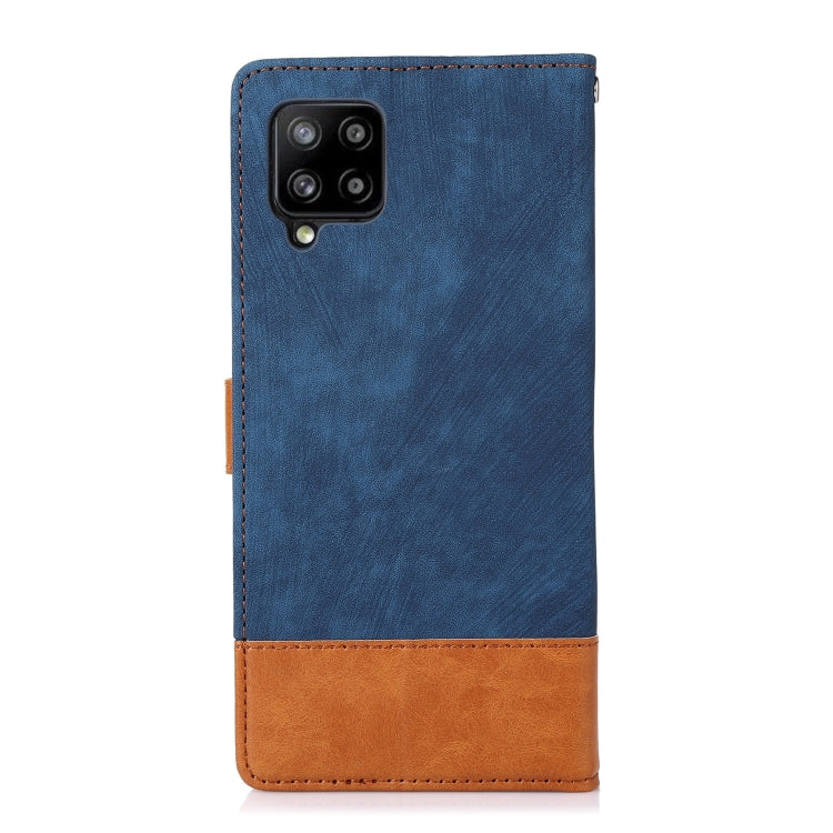 For Samsung Galaxy A42 5G Splicing Leather Phone Case