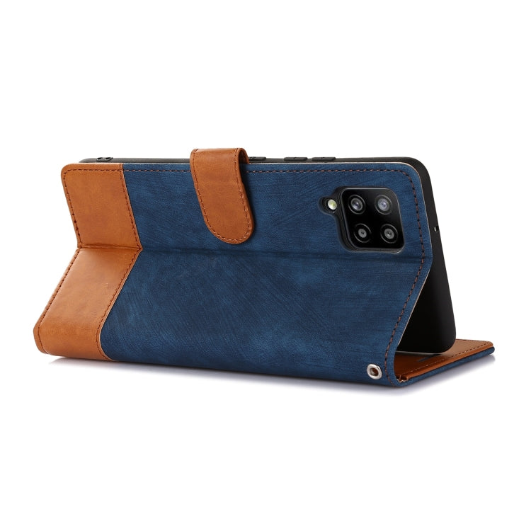For Samsung Galaxy A42 5G Splicing Leather Phone Case