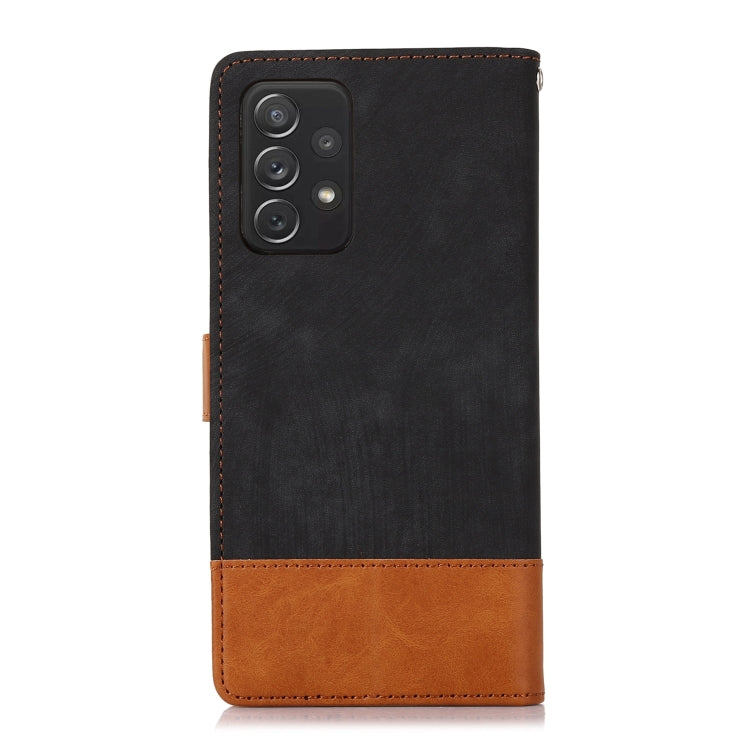 For Samsung Galaxy A52 5G / 4G Splicing Leather Phone Case