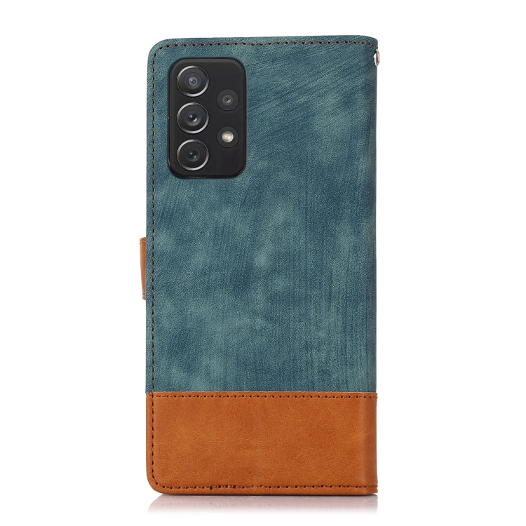 For Samsung Galaxy A52 5G / 4G Splicing Leather Phone Case
