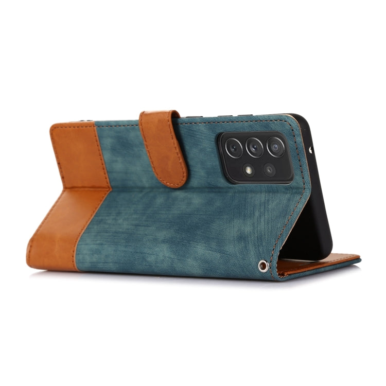 For Samsung Galaxy A52 5G / 4G Splicing Leather Phone Case