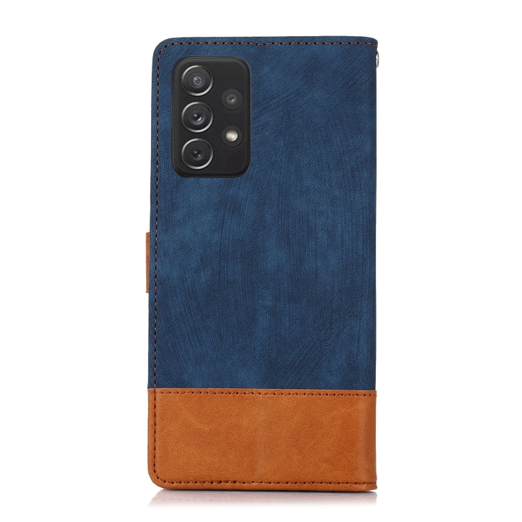 For Samsung Galaxy A52 5G / 4G Splicing Leather Phone Case