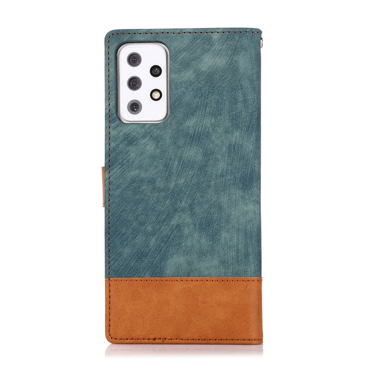 For Samsung Galaxy A72 5G / 4G Splicing Leather Phone Case