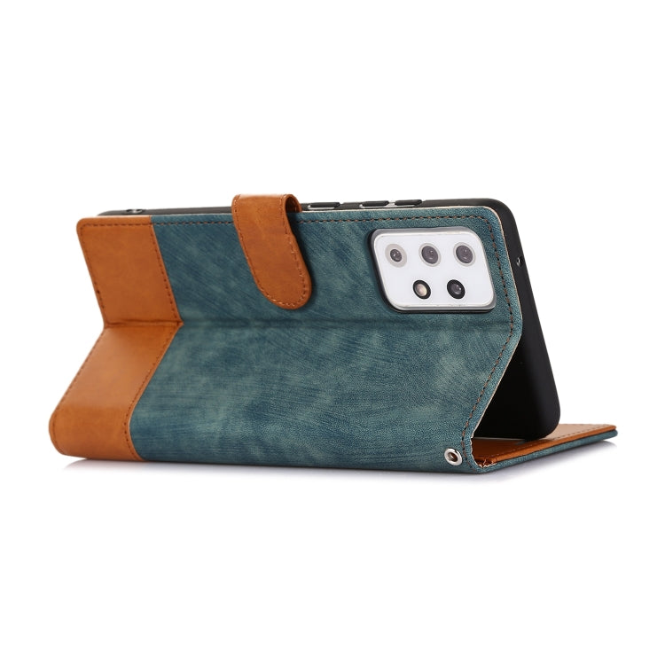For Samsung Galaxy A72 5G / 4G Splicing Leather Phone Case