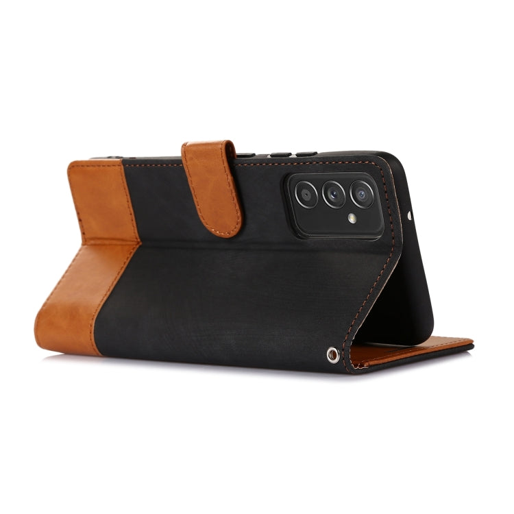 For Samsung Galaxy A82 5G Splicing Leather Phone Case