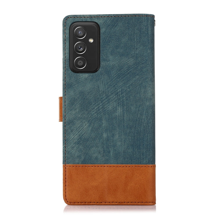For Samsung Galaxy A82 5G Splicing Leather Phone Case