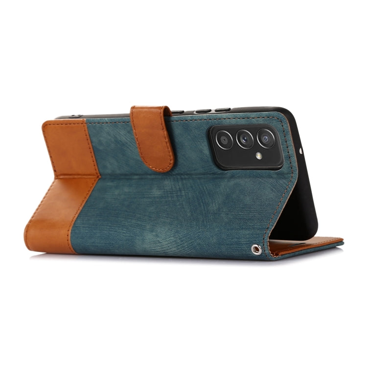 For Samsung Galaxy A82 5G Splicing Leather Phone Case