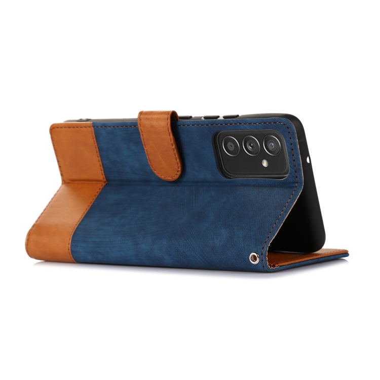 For Samsung Galaxy A82 5G Splicing Leather Phone Case