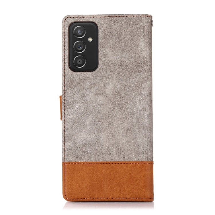 For Samsung Galaxy A82 5G Splicing Leather Phone Case