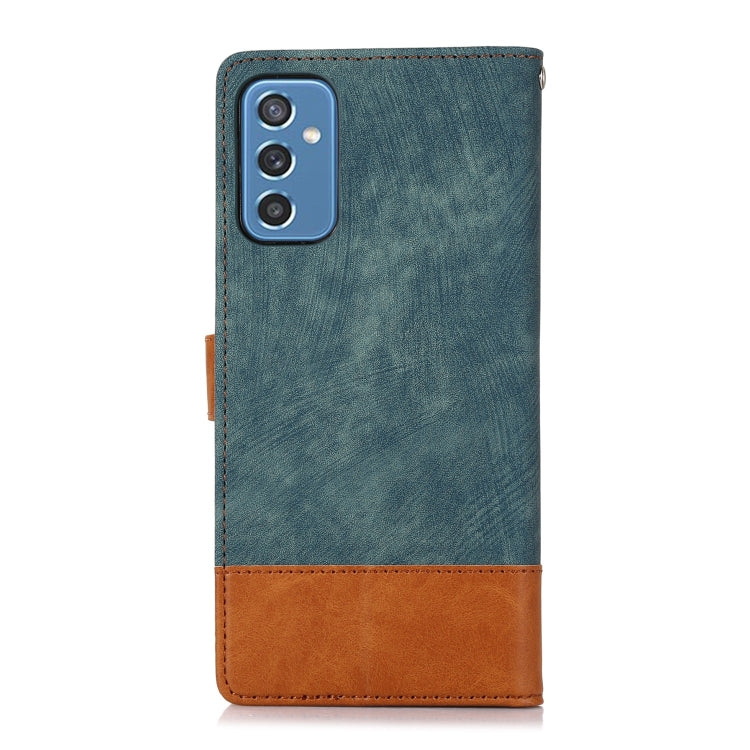 For Samsung Galaxy M52 Splicing Leather Phone Case