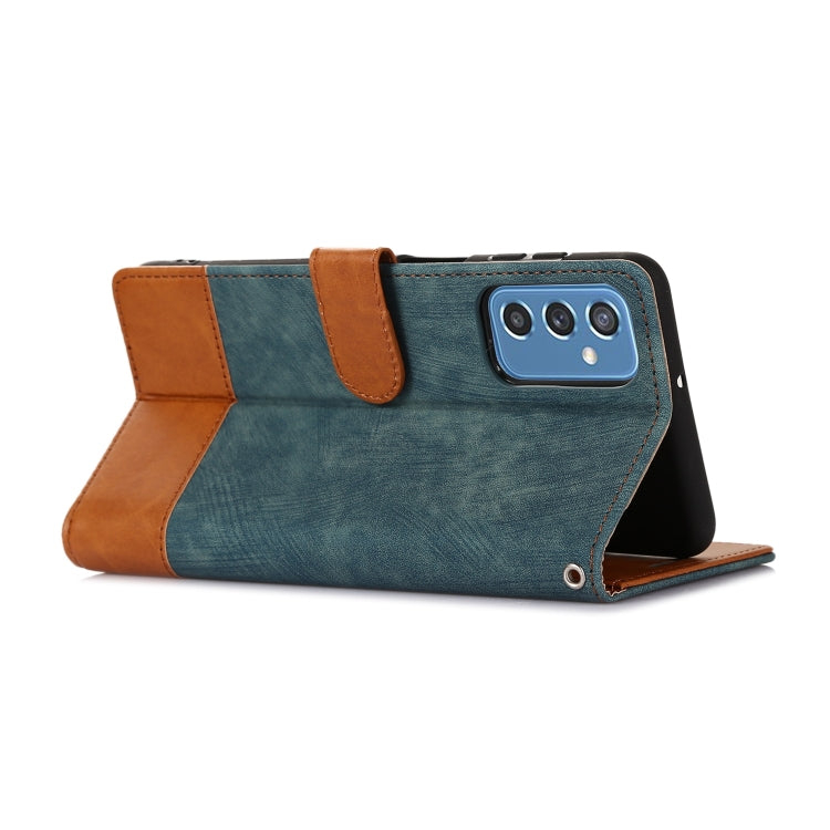 For Samsung Galaxy M52 Splicing Leather Phone Case