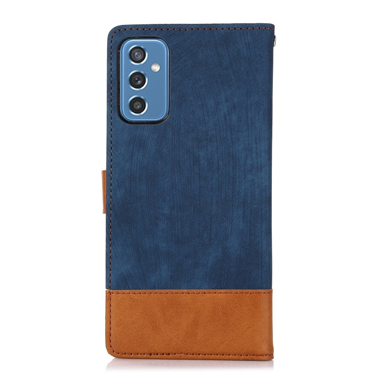 For Samsung Galaxy M52 Splicing Leather Phone Case