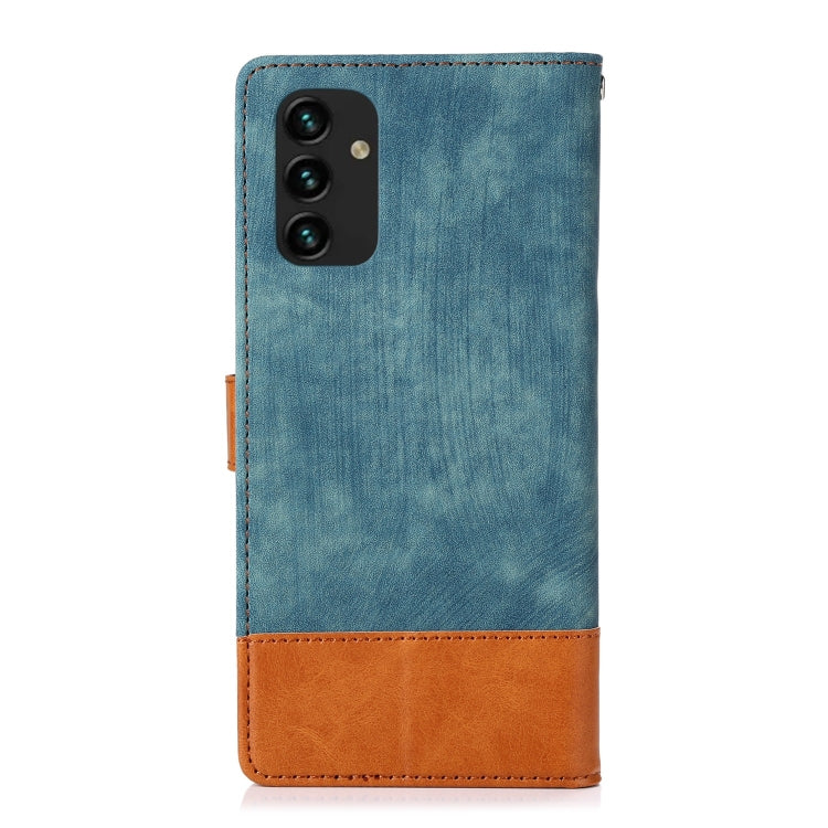 For Samsung Galaxy A13 4G Splicing Leather Phone Case