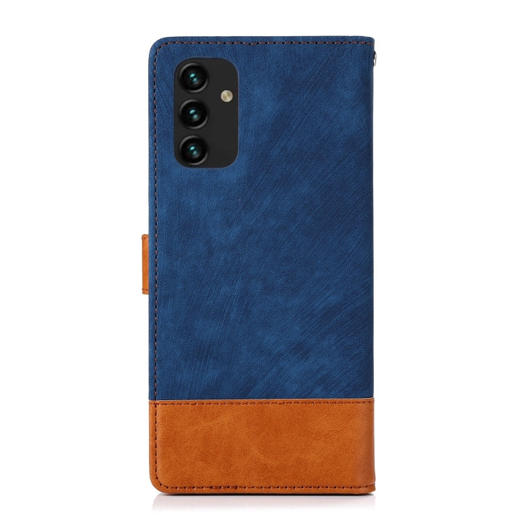 For Samsung Galaxy A13 4G Splicing Leather Phone Case