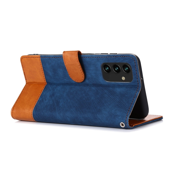 For Samsung Galaxy A13 4G Splicing Leather Phone Case