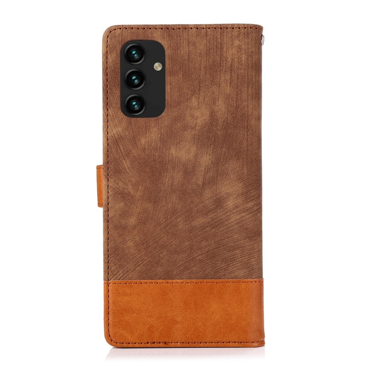 For Samsung Galaxy A13 4G Splicing Leather Phone Case