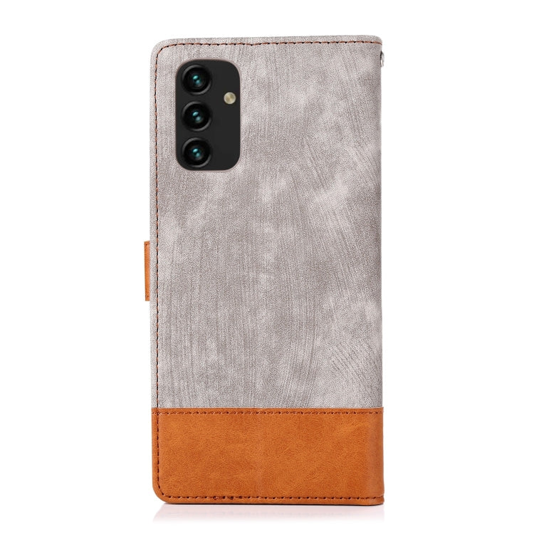 For Samsung Galaxy A13 4G Splicing Leather Phone Case