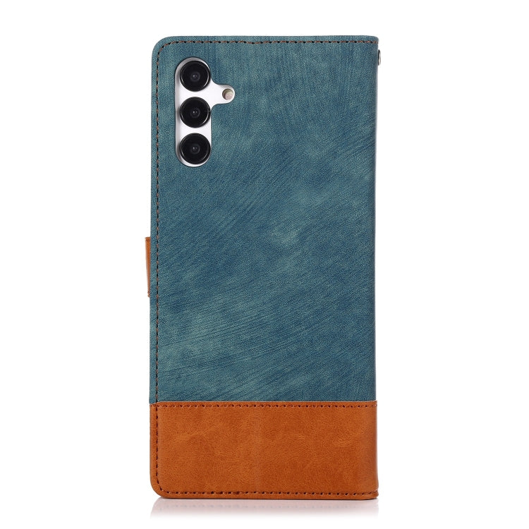 For Samsung Galaxy A13 5G Splicing Leather Phone Case