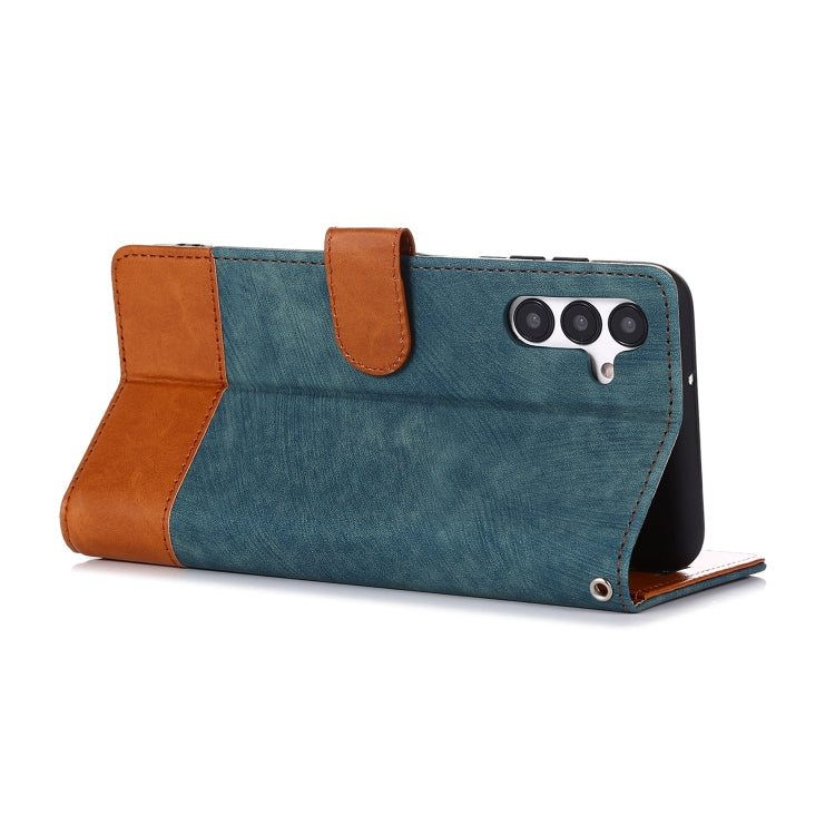For Samsung Galaxy A13 5G Splicing Leather Phone Case