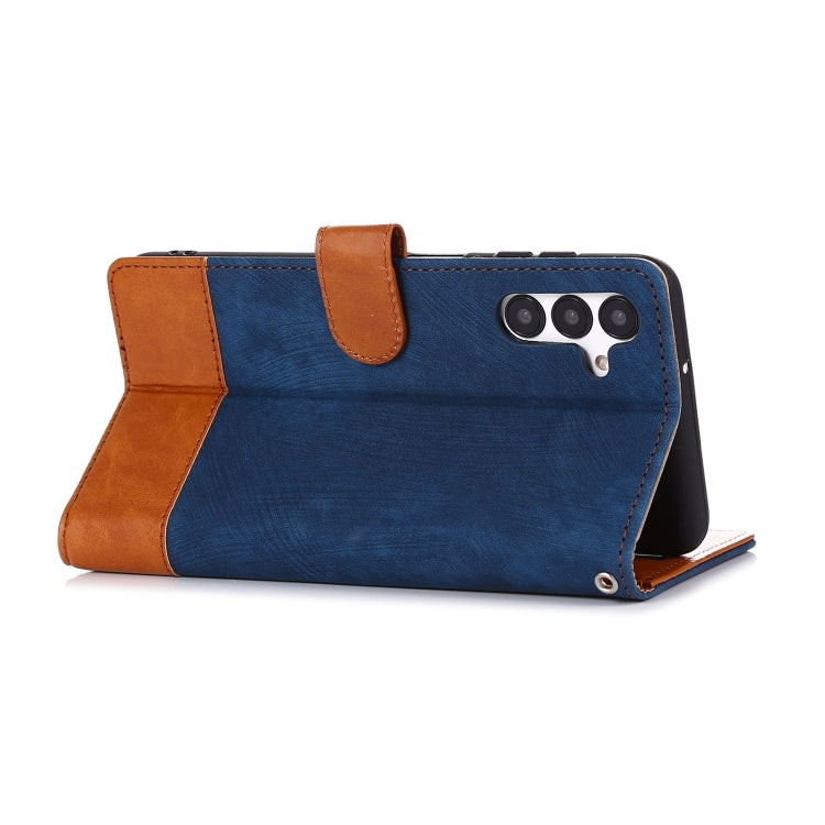 For Samsung Galaxy A13 5G Splicing Leather Phone Case