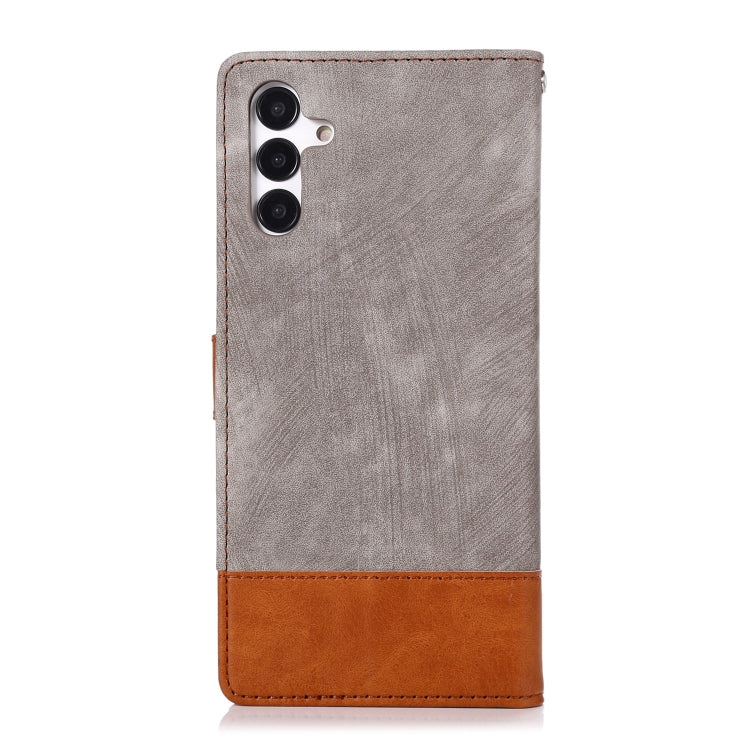 For Samsung Galaxy A13 5G Splicing Leather Phone Case