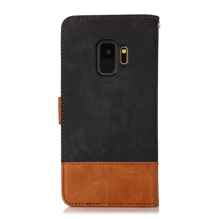 For Samsung Galaxy S9 Splicing Leather Phone Case