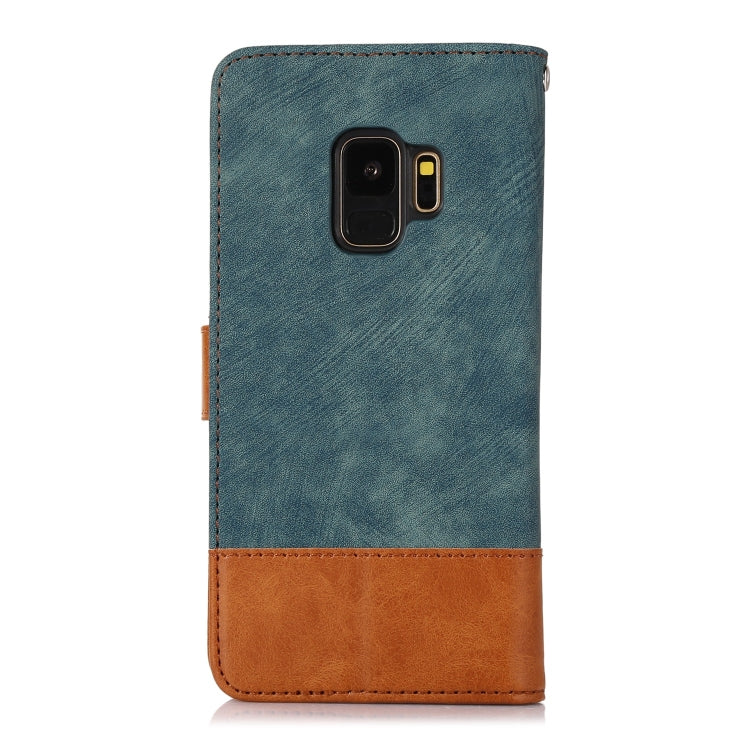 For Samsung Galaxy S9 Splicing Leather Phone Case