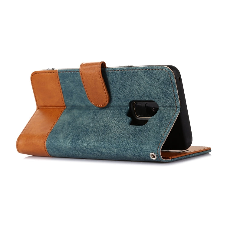 For Samsung Galaxy S9 Splicing Leather Phone Case