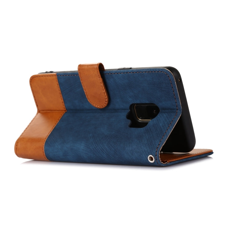 For Samsung Galaxy S9 Splicing Leather Phone Case