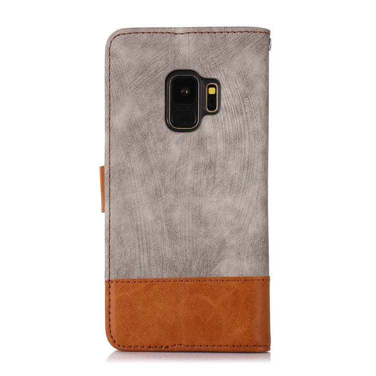 For Samsung Galaxy S9 Splicing Leather Phone Case