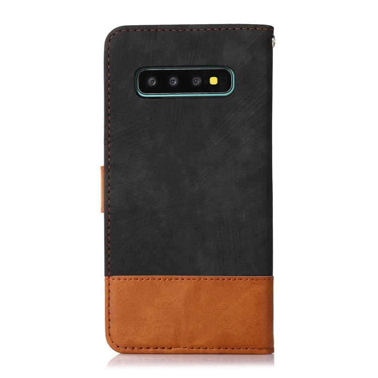 For Samsung Galaxy S10 Splicing Leather Phone Case