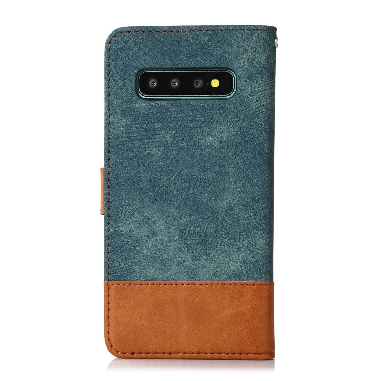 For Samsung Galaxy S10 Splicing Leather Phone Case