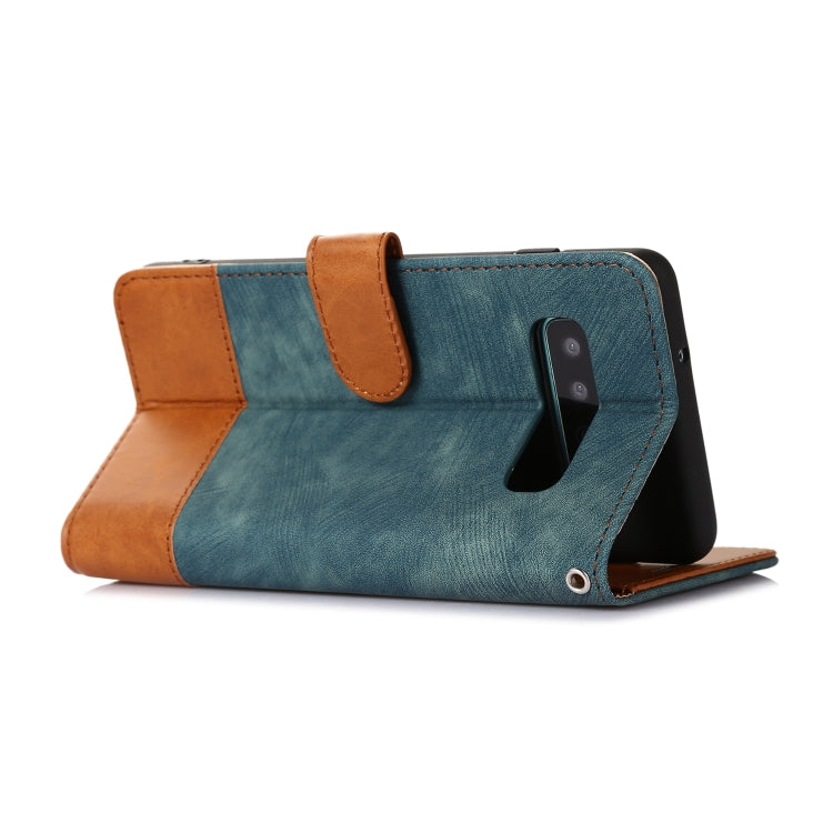 For Samsung Galaxy S10 Splicing Leather Phone Case