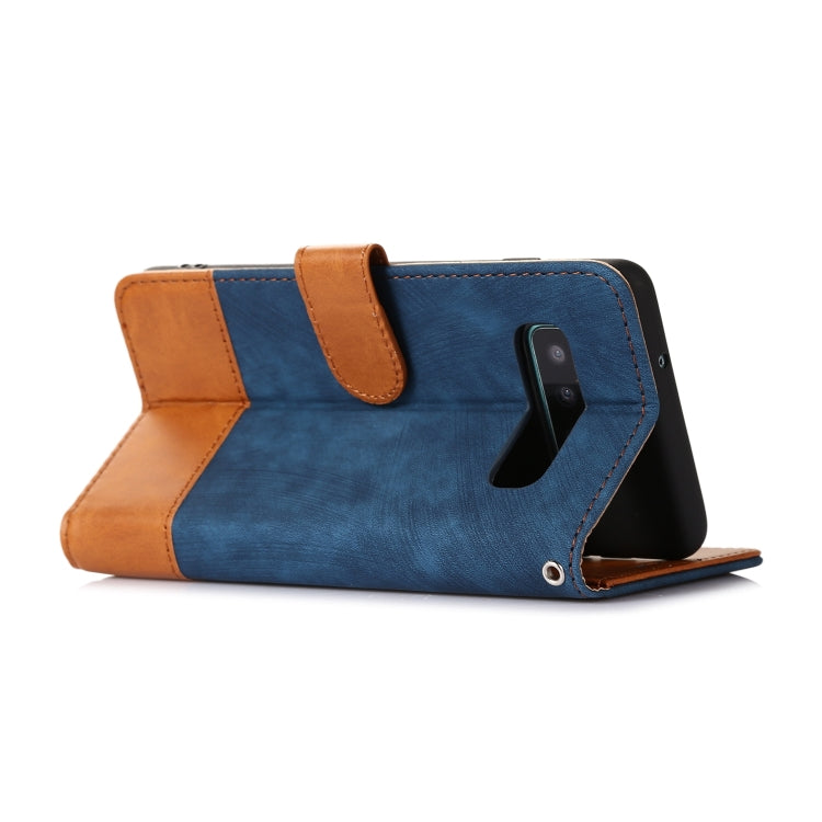 For Samsung Galaxy S10 Splicing Leather Phone Case