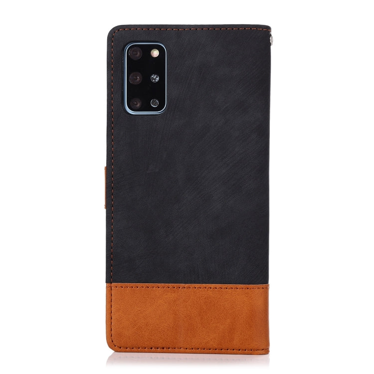 For Samsung Galaxy S20+ Splicing Leather Phone Case