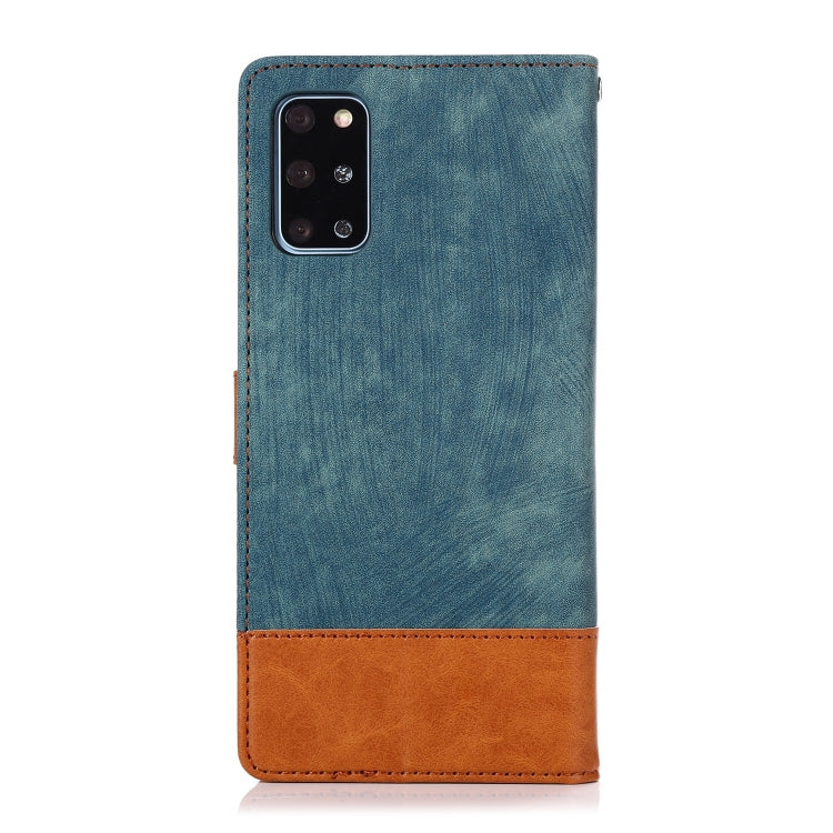 For Samsung Galaxy S20+ Splicing Leather Phone Case