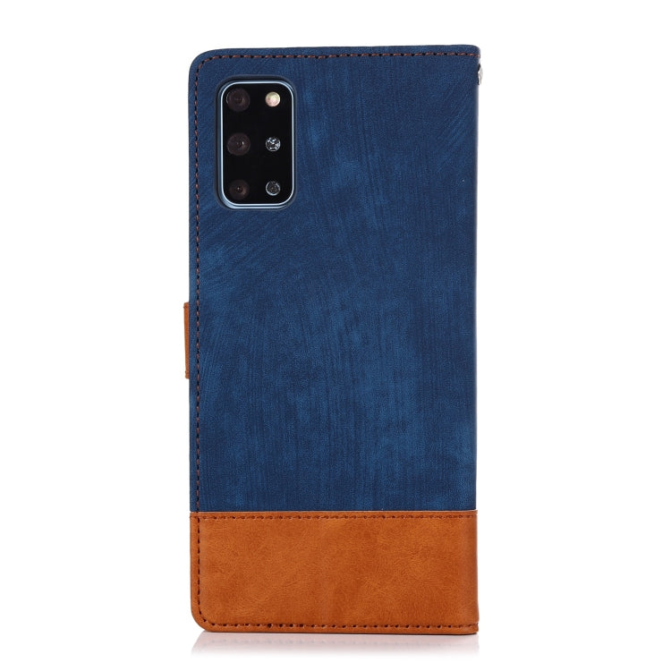 For Samsung Galaxy S20+ Splicing Leather Phone Case