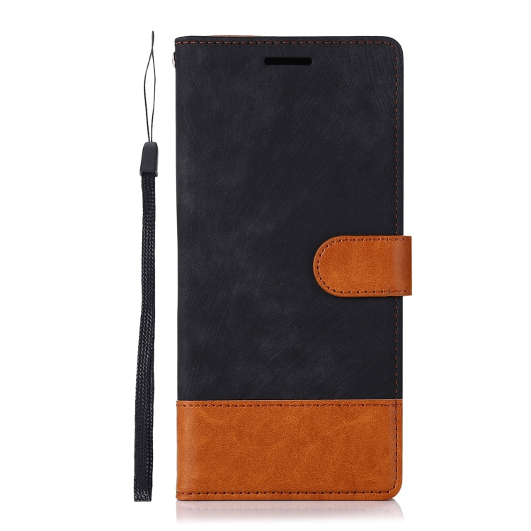 For Samsung Galaxy S21+ 5G Splicing Leather Phone Case